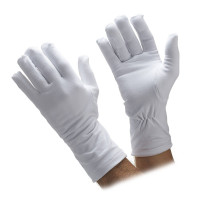 Guantes forrados de desfile de invierno de algodón pesado de la Guardia de Honor (hombres L-XL)