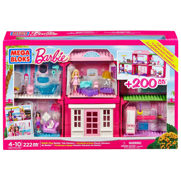 Mansión fabulosa de Barbie Mega Bloks