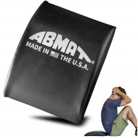 ABMAT Sit Up Mat: la estera de entrenamiento abdominal y central original para una gama completa de movimientos de abdominales, abdominales y entrenamientos de abdominales Vinilo negro