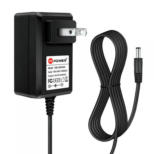 PKPOWER Cargador adaptador de CA para Sega Genesis System MK-1601 1601 MK-1602 1602 MK-1603, fuente de alimentación para Jaguar 500273 Genesis 1 Modelo 1602