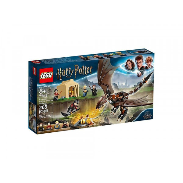 LEGO Harry Potter y el Cáliz de Fuego Desafío de los Tres Magos Colacuerno Húngaro 75946 Kit de construcción (265 piezas)
