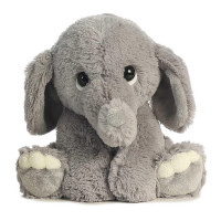 Ebba Lil Benny Phant 9 Animal de peluche gris juguetón para bebé