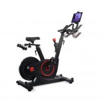 Bicicleta de ejercicios Echelon Smart Connect, membresía Echelon gratuita por 30 días, fácil almacenamiento, espacios pequeños, asiento acolchado, diseño sólido, HIIT, mejores instructores, 32 niveles de resistencia, Bluetooth, EX5