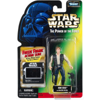 Figura de acción de Han Solo de Star Wars: El poder de la fuerza Freeze Frame