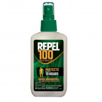 Repelente de insectos Repel 100, 4 onzas líquidas, paquete doble