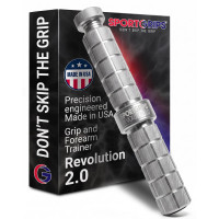 Sportgrips Sidewinder Revolution 2.0 Entrenador de agarre ajustable, fabricado en EE. UU.