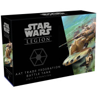 Expansión de la unidad de tanques de la Federación de Comercio AAT de Star Wars: Legion - ¡Desata la devastación! Juego de estrategia de miniaturas de mesa para niños y adultos, mayores de 14 años, 2 jugadores, 3 horas de juego, creado por Atomic Mass Gam