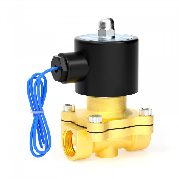 TAILONZ 3/4NPT DC12V Válvula Solenoide Eléctrica 2W-200-20 Normalmente Cerrada