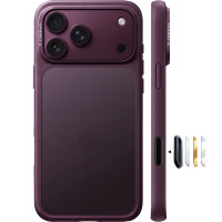 TORRAS Funda a prueba de golpes para iPhone 18 Pro Max Borgoña, certificación Mil-Grade