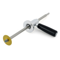 LOZLIN Cortador de tubos de PVC interior para taladro, herramienta de reparación de plomería con vástago hexagonal de 1/4