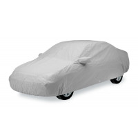 Covercraft - Funda para vehículos de polialgodón, ajuste personalizado, color gris