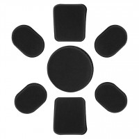 Almohadillas para casco Cóndor (negro)