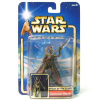 Figura de acción del guerrero geonosiano Star Wars: El ataque de los clones
