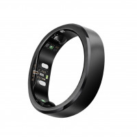 Anillo inteligente RingConn Gen 3 - Tendencias vasculares (tamaño 11, negro mate)