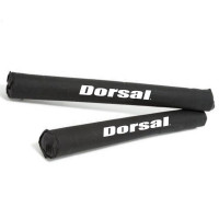 DORSAL Barra transversal redonda Tabla de surf Longboard Snowboard SUP Surf Almohadillas para portaequipajes de techo 28 pulgadas