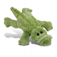 DolliBu Animal de peluche de cocodrilo - Juguete de peluche abrazable - 12 pulgadas