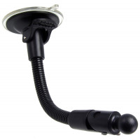 Arkon GPS soporte de coche para Garmin nuvi 40 50 200 2013 24x5 25x5 Series GPS parabrisas soporte de succión con cuello de cisne Flexible