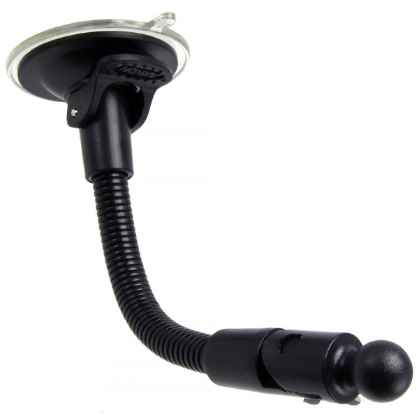 Arkon GPS soporte de coche para Garmin nuvi 40 50 200 2013 24x5 25x5 Series GPS parabrisas soporte de succión con cuello de cisne Flexible