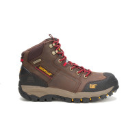 Caterpillar Navigator Mid WP ST Work - Puntera de acero resistente al agua de 6 pulgadas, arcilla, 13 W US
