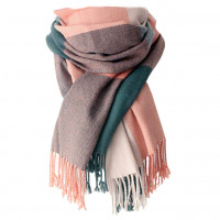 YSense Bufanda de invierno para mujer Bufandas largas a cuadros Regalos para damas