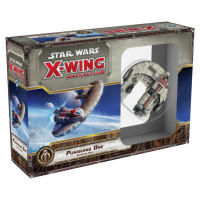 Juego de miniaturas Star Wars X-Wing 1.ª edición Punishing One PAQUETE DE EXPANSIÓN: ¡El barco mercenario de Dengar! Juego de estrategia para niños y adultos, mayores de 14 años, 2 jugadores, tiempo de juego de 30 a 45 minutos, creado por Atomic Mass Game