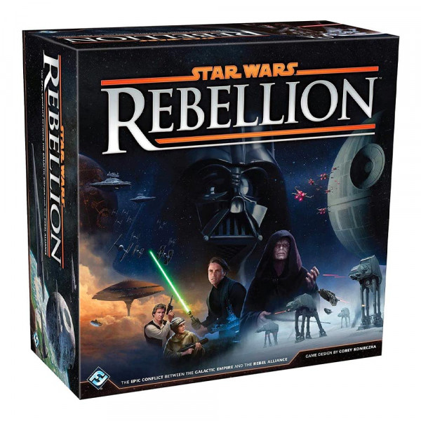 Asmodee Star Wars: Rebellion Juego de mesa - Conflicto épico entre el Imperio Galáctico y la Alianza Rebelde, juego de estrategia en miniaturas de mesa para adultos, mayores de 14 años, 2-4 jugadores, 3 horas de juego