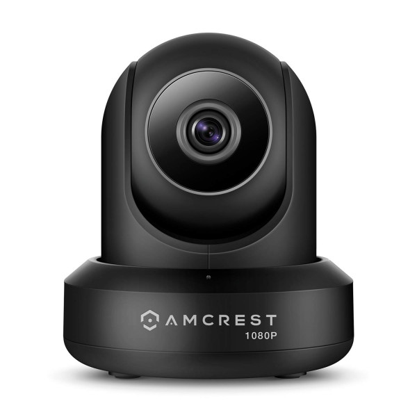 Amcrest ProHD 1080P WiFi 2MP (1920TVL) Cámara IP inalámbrica de seguridad panorámica/inclinación para interiores IP2M-841B (negro)
