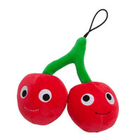 Yummy World Kidrobot Che y Ree Cherry Twins Peluche de 4 pulgadas