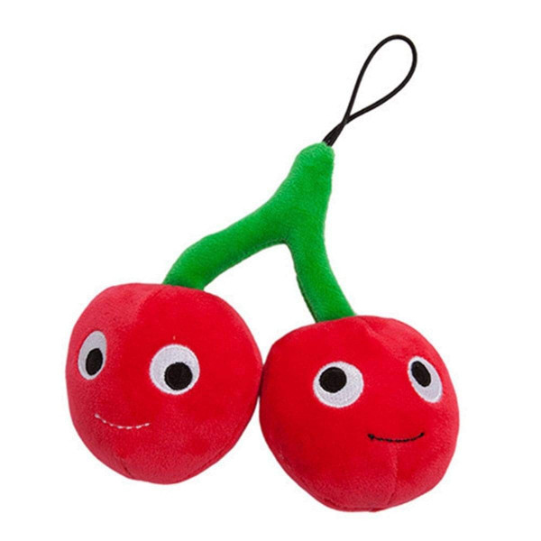 Yummy World Kidrobot Che y Ree Cherry Twins Peluche de 4 pulgadas