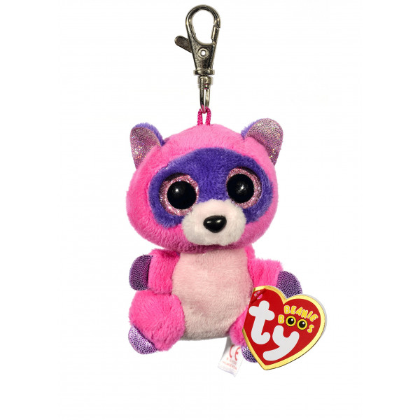 Ty Beanie Boos Roxie - Clip De Mapache