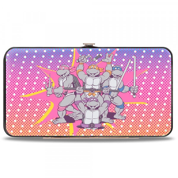 Cartera con bisagra y hebilla - Tortugas Ninja