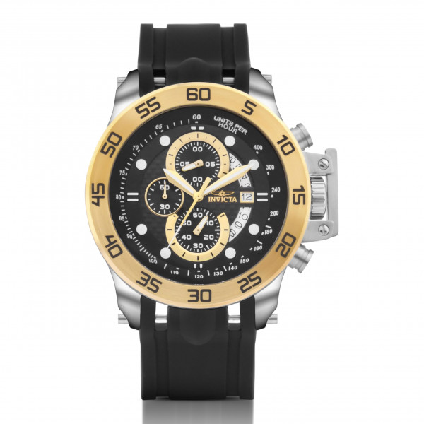 Invicta 19253 I-Force Reloj analógico de cuarzo japonés para hombre, color negro