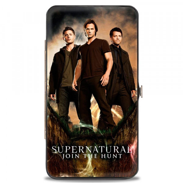 Cartera con bisagra y hebilla para mujer con hebilla - Supernatural 7 X 4 US