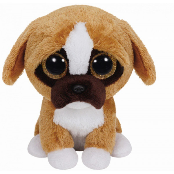 Peluche TY Beanie Boo - Brutus el Perro Boxer 15cm