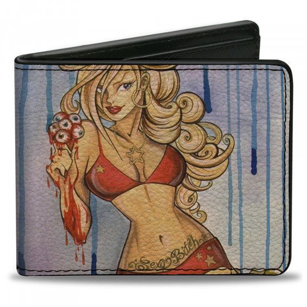 Cartera plegable con hebilla - Terror