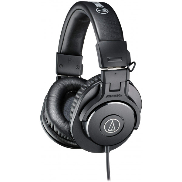 Audio-Technica ATH-M30x Auriculares profesionales para monitor de estudio (renovados)