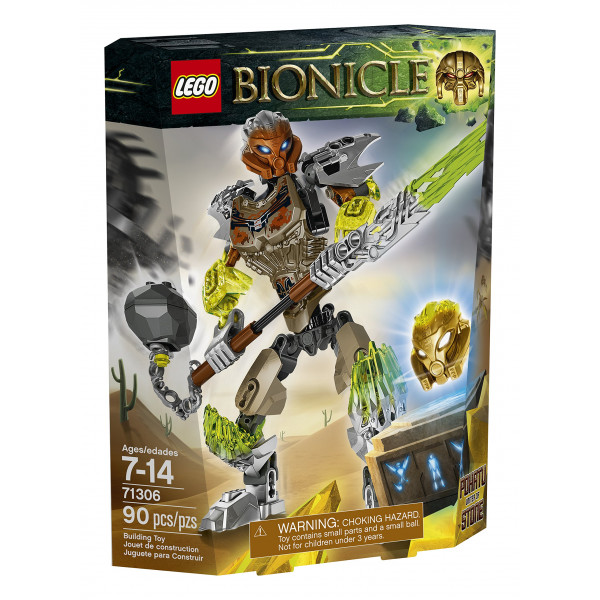 Kit de construcción LEGO Bionicle Pohatu Unificador de Piedra (90 piezas)