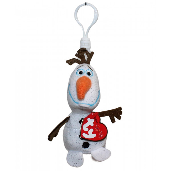 Ty Frozen Olaf El Muñeco De Nieve Gorro De 4 Clip Para Llaves De Bebé