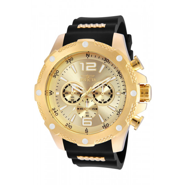 Invicta 19660 I-Force Reloj analógico de cuarzo suizo negro para hombre