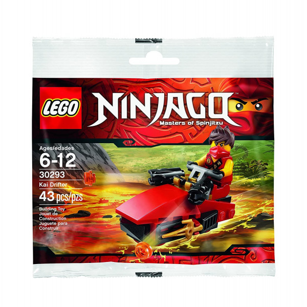 Lego, Ninjago, Kai Drifter Set (30293) Embolsado