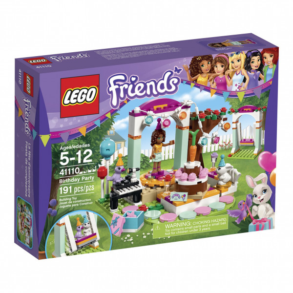 Kit de fiesta de cumpleaños LEGO Friends (191 piezas)