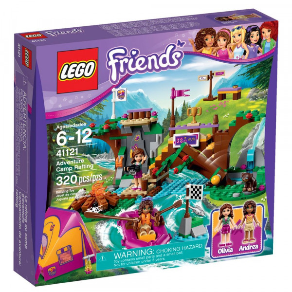 Kit de rafting en el campamento de aventuras LEGO Friends (320 piezas)