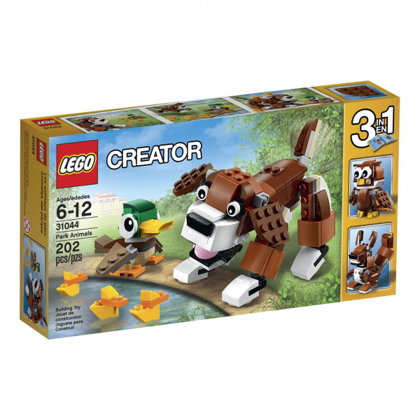 Kit de animales del parque LEGO Creator (202 piezas)