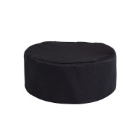 Gorro de chef Pill Box, negro