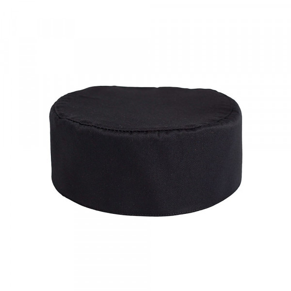 Gorro de chef Pill Box, negro