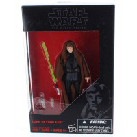 Star Wars 2015 The Black Series Luke Skywalker (El regreso del Jedi) Figura de acción exclusiva de 3,75 pulgadas