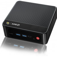 Beelink SER5 Mini PC, AMD Ryzen 5 5500U (6C/12T, hasta 4,0 GHz), Mini computadora 16 GB DDR4 RAM 480 GB M.2 2280 SSD Gráficos 7 núcleos 1800 MHz, compatible con pantalla triple 4K/HDMI+DP+Type-C/Wifi6/BT5.4