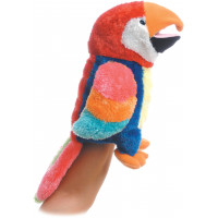 Marioneta de mano interactiva Aurora® Petey™ Animal de peluche - Aventuras narrativas - Aprendizaje lúdico - Multicolor 12 pulgadas