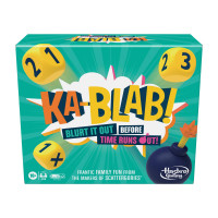 Hasbro Gaming Ka-Blab! Juego para familias, adolescentes y niños de 10 años en adelante, juego de fiesta familiar para 2 a 6 jugadores, de The Makers of Scattergories