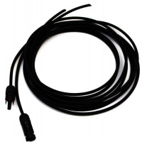 Renogy Un par de 10 pies. Kit adaptador 12AWG Cable solar fotovoltaico con conectores hembra y macho, conecte el panel solar y el controlador de carga